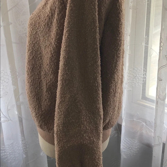 Poof New York salmon coloured sweater SZ M - Picture 5 of 9